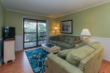 B21 Hilton Head Beach and Tennis 2 Bedroom Cabin Rental