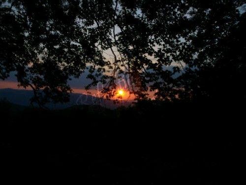 Sunset in the Smokies