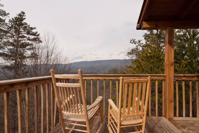 View from your cabin in the Smokies!