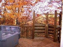 4 person Hot Tub and Outdoor Shower