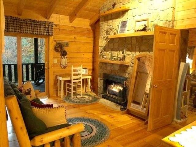 Bedroom fireplace