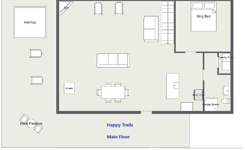 Happy Trails  floorplan