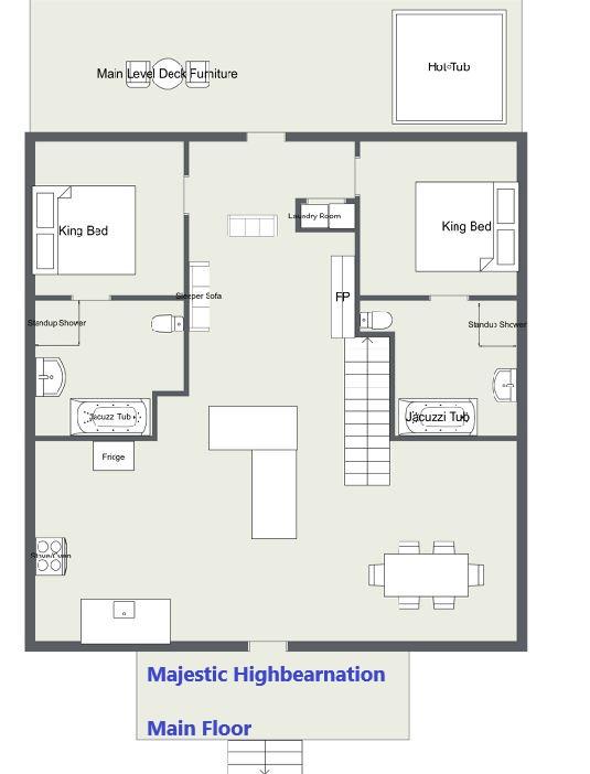 Majestic Highbearnation  floorplan