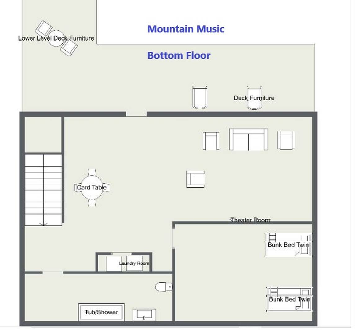Mountain Music floorplan