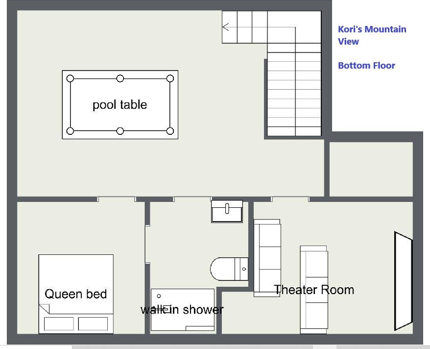 Kori's Mountain View  floorplan