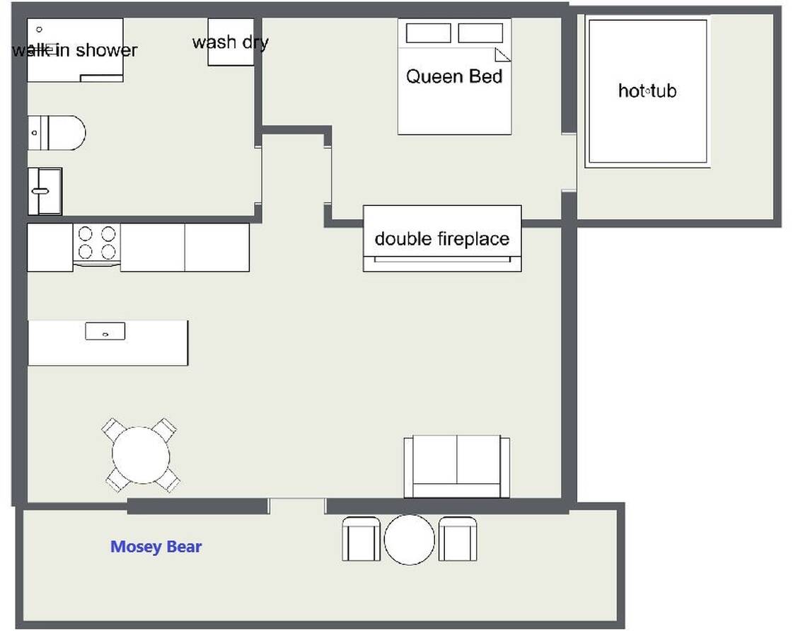 Mosey Bear  floorplan