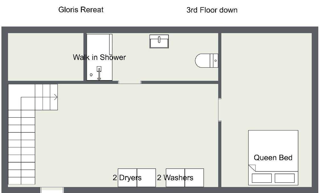 Glori's Retreat floorplan