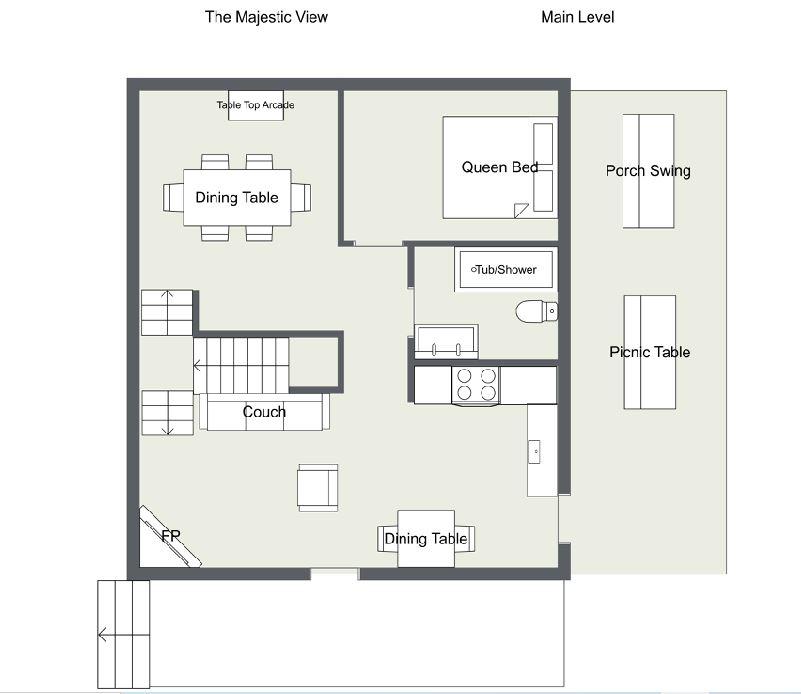 The Majestic View  floorplan