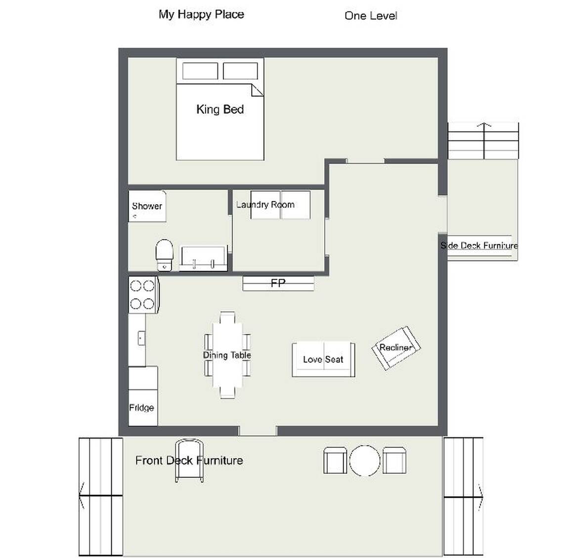 My Happy Place floorplan
