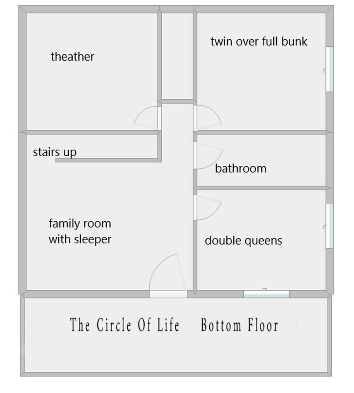 The Circle of Life  floorplan