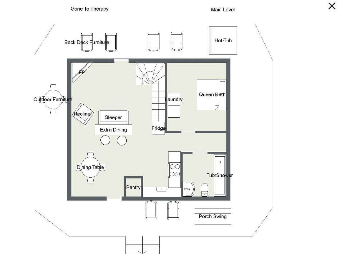 Gone To Therapy  floorplan