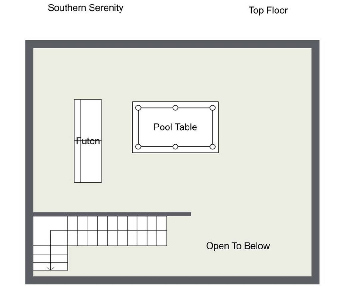 Southern Serenity  floorplan