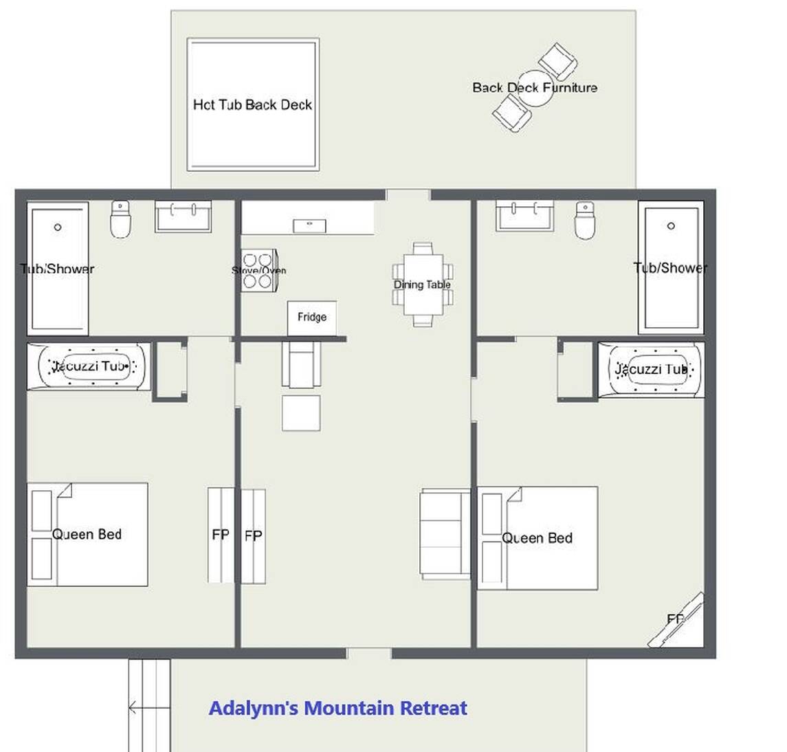 Adalynn's Mountain Retreat  floorplan