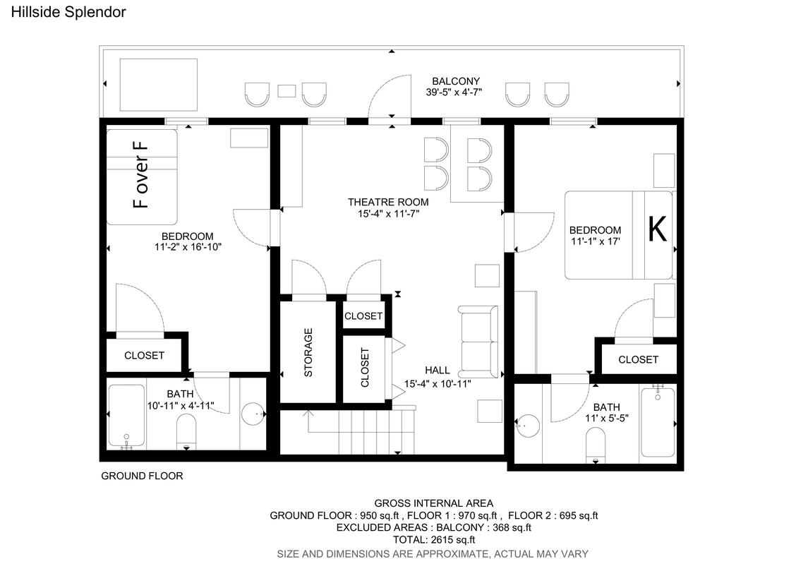 Hillside Splendour  floorplan