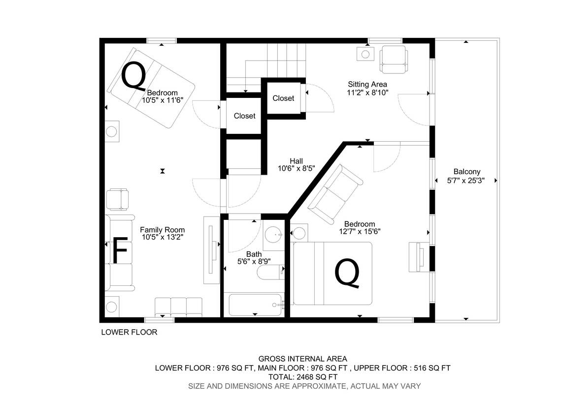 A View From Above  floorplan
