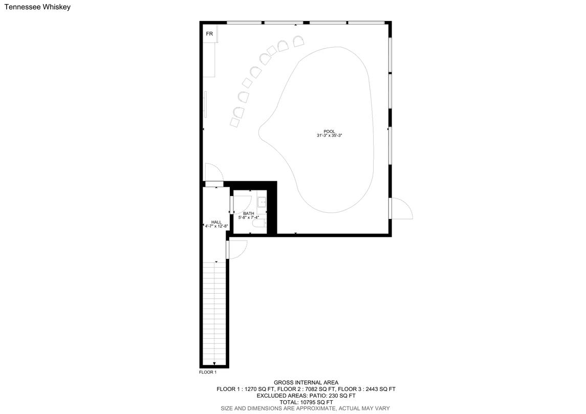 Tennessee Whiskey floorplan