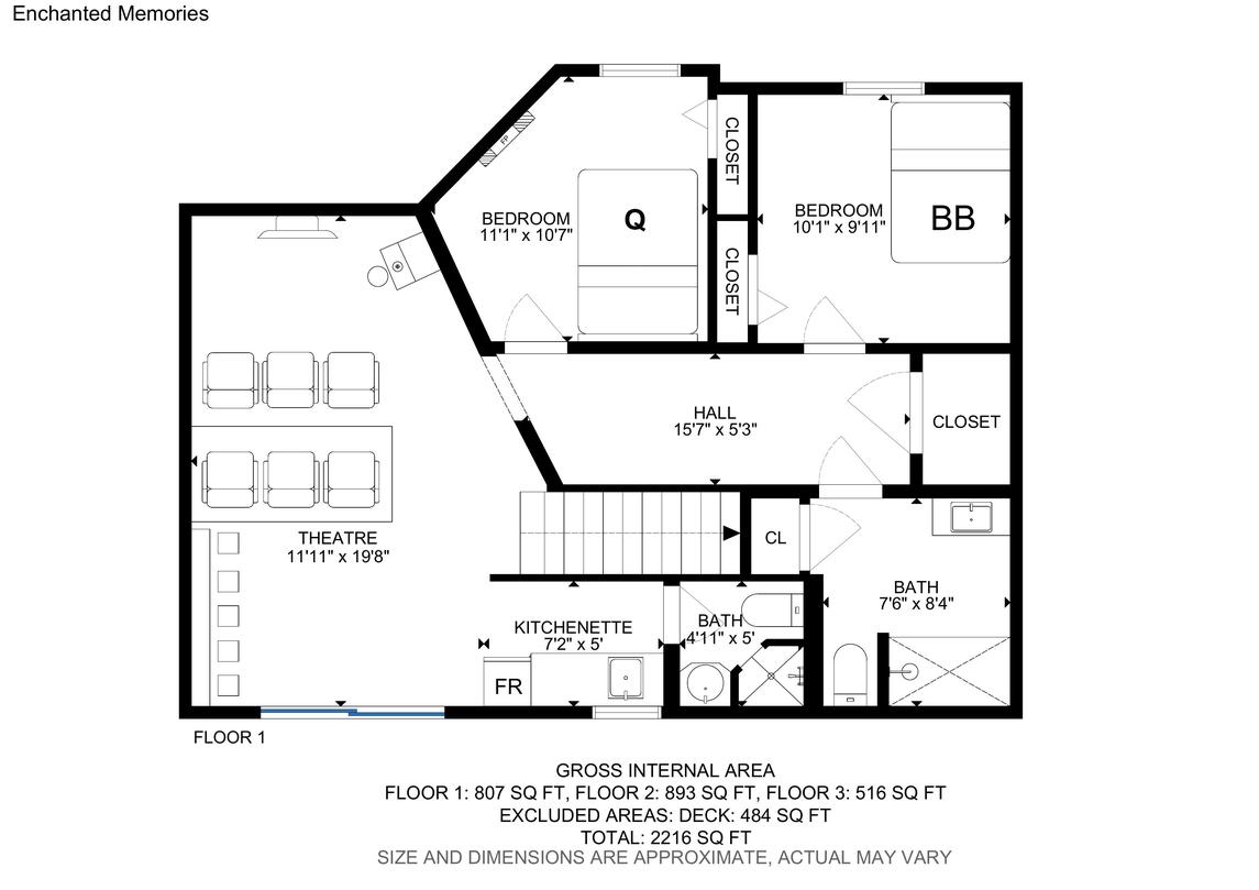 Enchanted Memories  floorplan