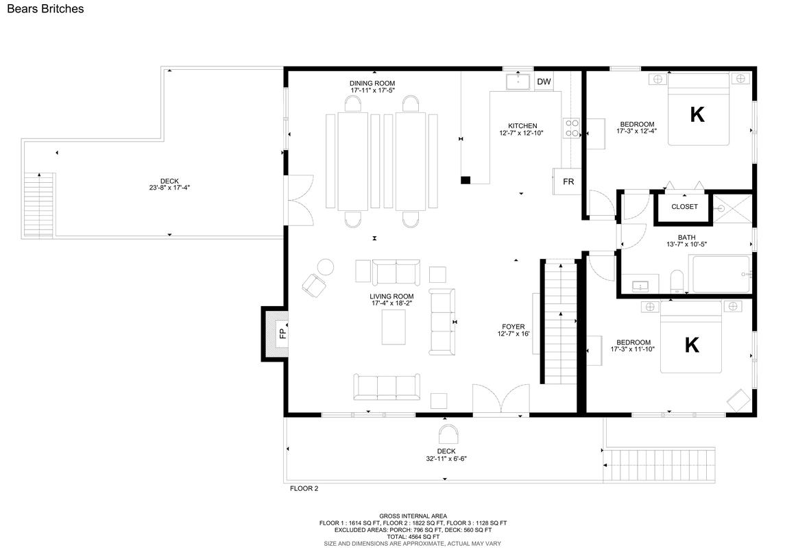 Bears Britches floorplan