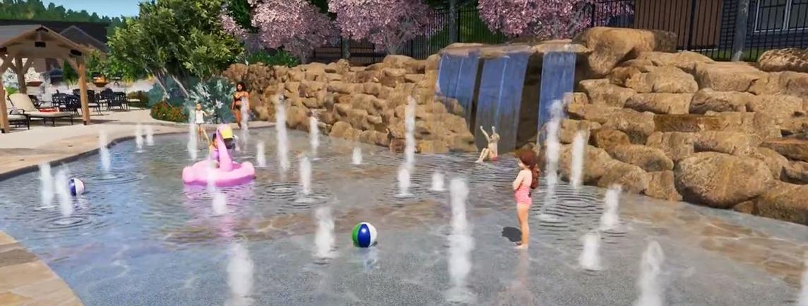 A Smoky Mountain Splash
