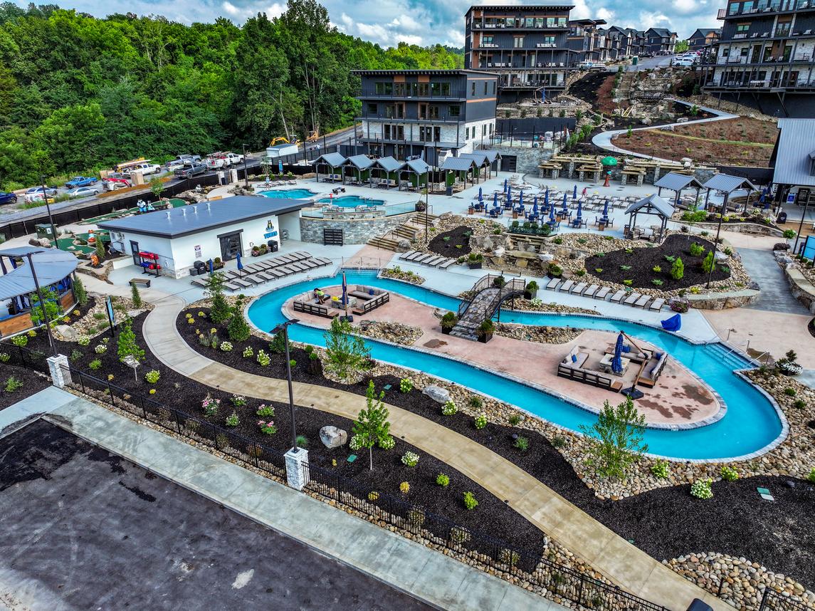 A Smoky Mountain Splash