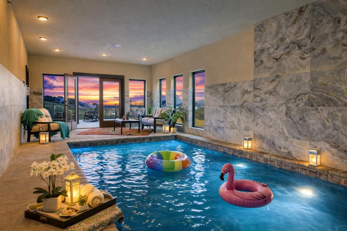 A Smoky Mountain Splash - main view