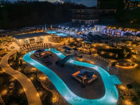 A Smoky Mountain Splash