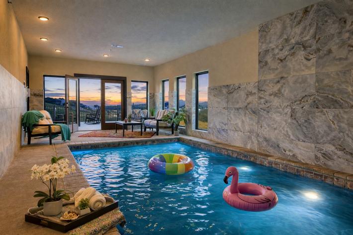 A Smoky Mountain Splash