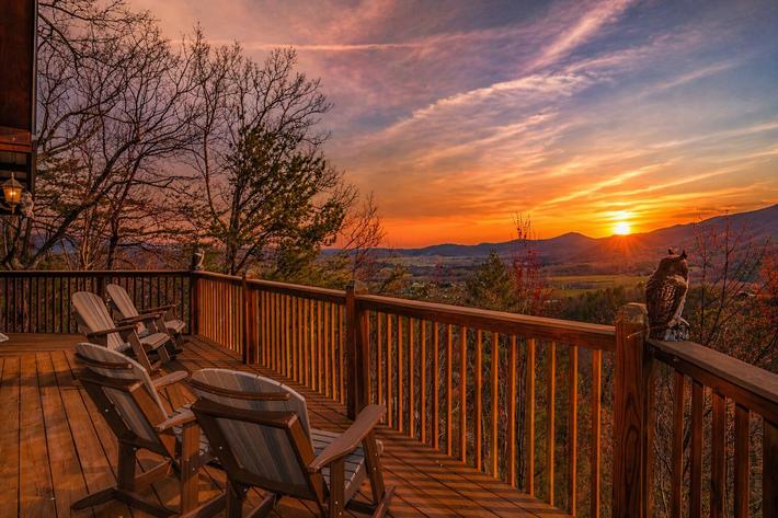 Cabin Of Many Colors