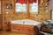 upstairs bedroom, large jacuzzi tub with jets