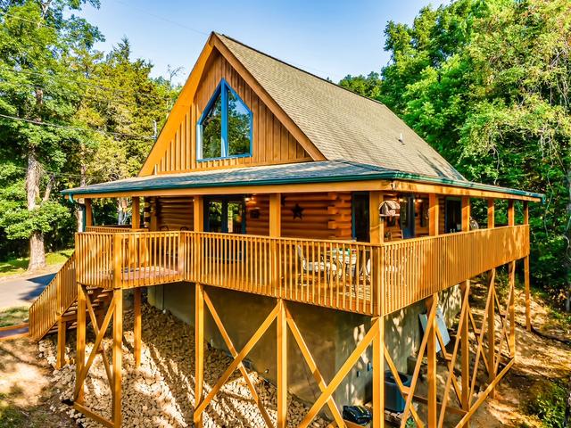 Taken at Manaaki - The Happy Cabin in Gatlinburg TN