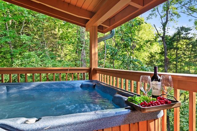 Taken at Manaaki - The Happy Cabin in Gatlinburg TN