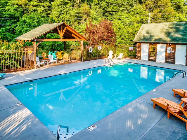 Taken at Manaaki - The Happy Cabin in Gatlinburg TN