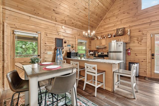 Taken at Manaaki - The Happy Cabin in Gatlinburg TN
