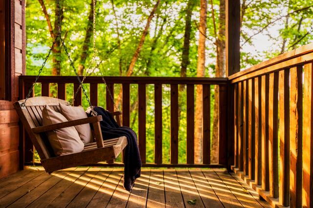 Taken at Blue Sage Hideaway in Gatlinburg TN