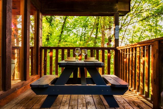 Taken at Blue Sage Hideaway in Gatlinburg TN