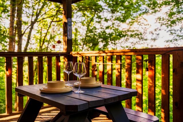 Taken at Blue Sage Hideaway in Gatlinburg TN