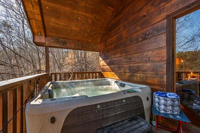 Taken at Blue Sage Hideaway in Gatlinburg TN