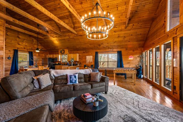 Taken at Blue Sage Hideaway in Gatlinburg TN