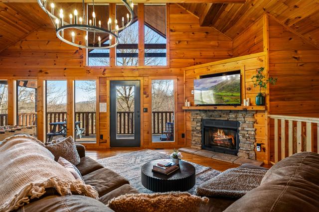 Taken at Blue Sage Hideaway in Gatlinburg TN