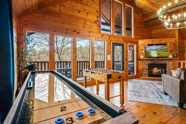 Taken at Blue Sage Hideaway in Gatlinburg TN