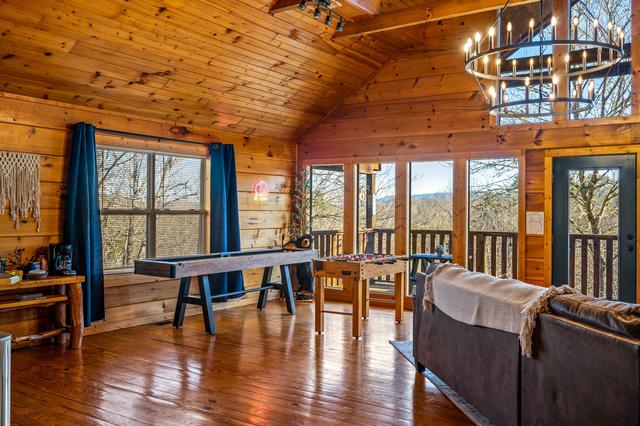 Taken at Blue Sage Hideaway in Gatlinburg TN