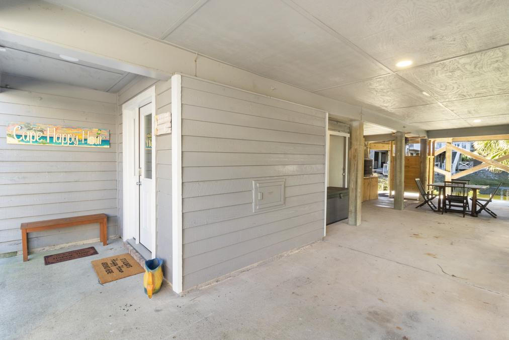 Spacious 2 car carport