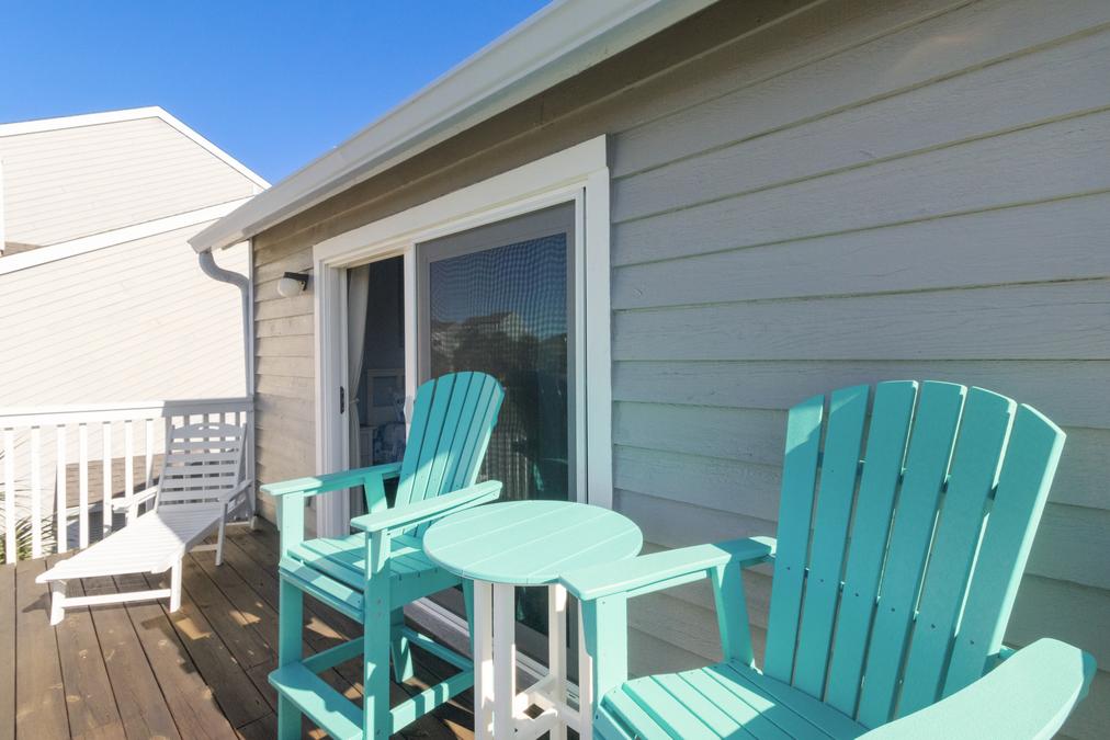 Seating on your deck from your Master suite