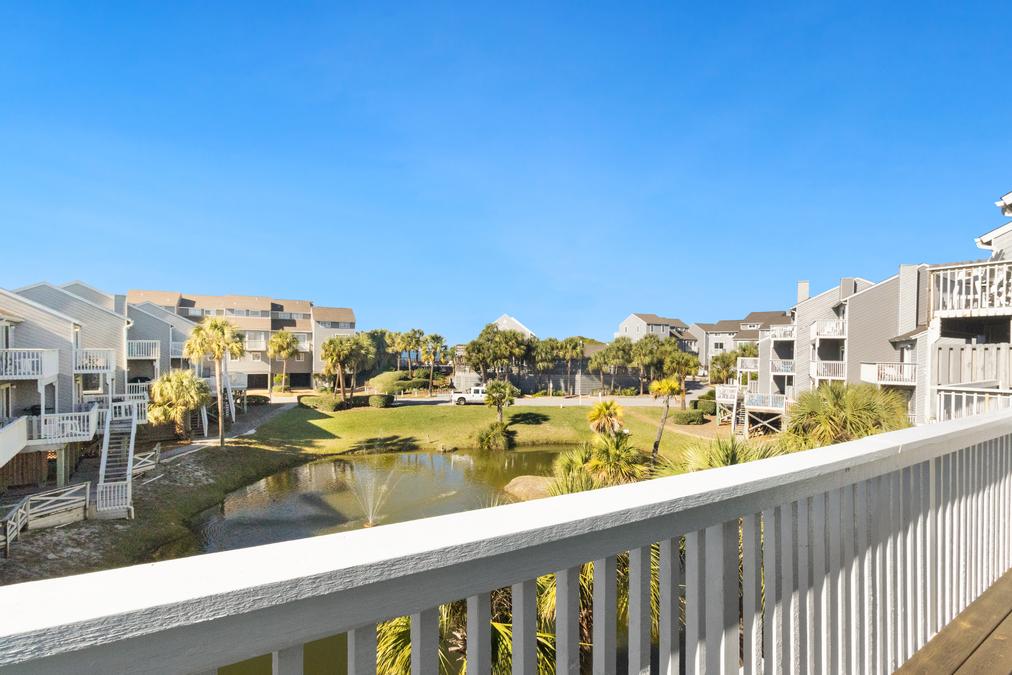 Great views from your guest room deck!