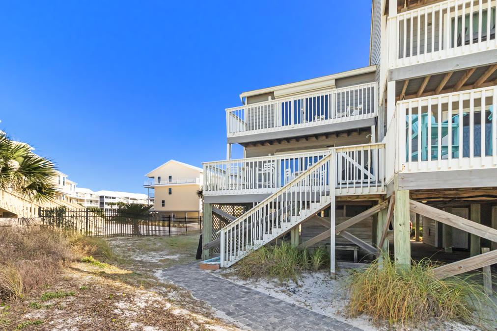 Rear Outdoor access to your home!