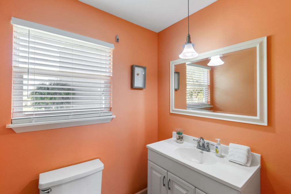 Cute and Convenient Half Bath on Main Level