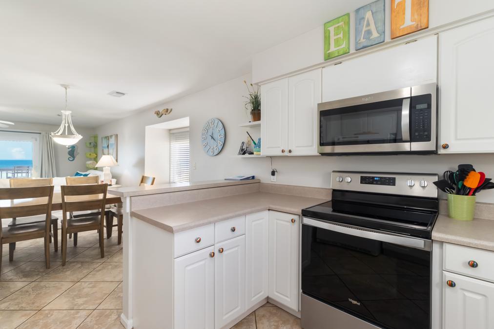 Well-Equipped Kitchen with New Appliances