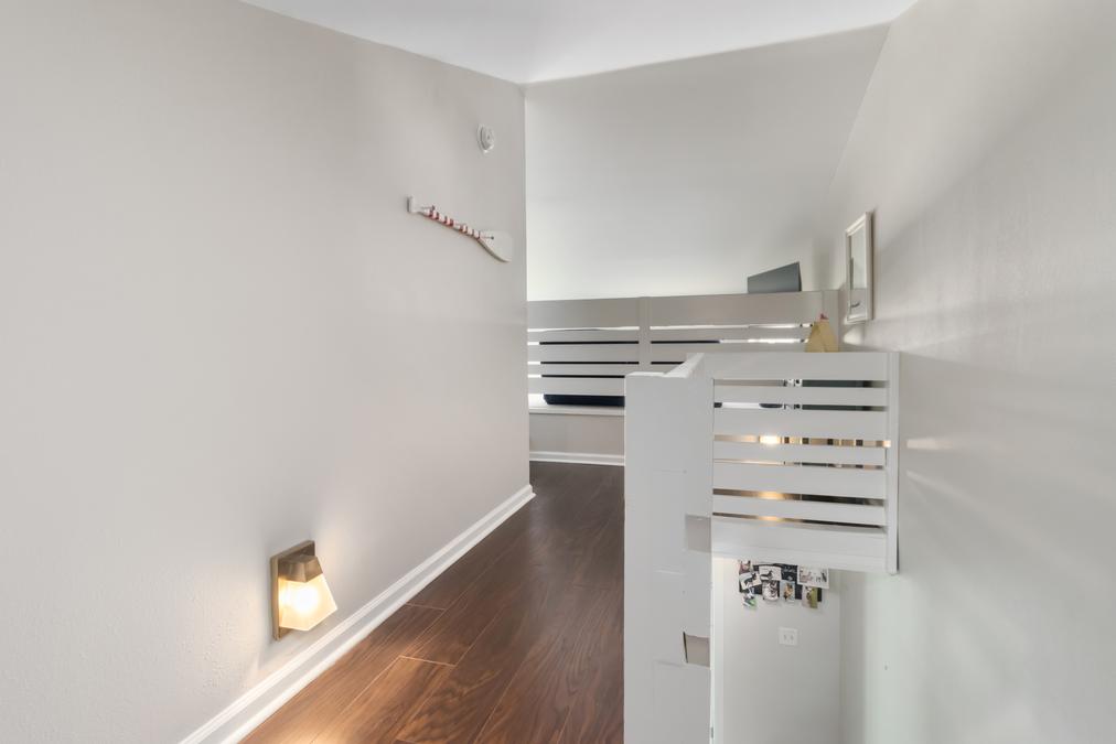 Cozy entrance to the loft