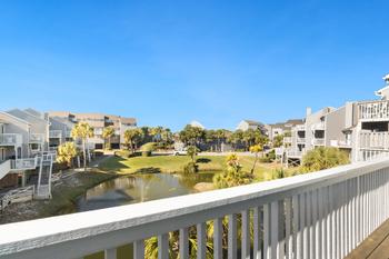 Great views from your guest room deck!