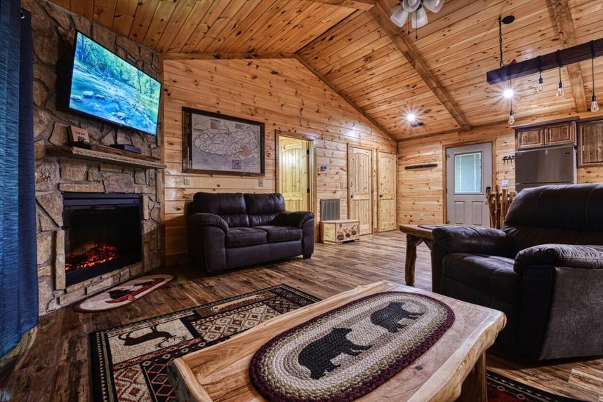 Laura Bell on Cosby Creek East Tennessee